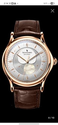Tecnotempo Orbital Moon Phase Gold Special Limited Edition