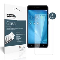 2X Schutzfolie FüR Asus Zenfone Zoom S - Anti-Shock 9H Folie Dipos Glass