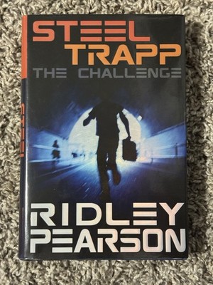 Steel Trapp The Challenge Ridley Pearson Signed 1st Ed HC DJ Disney 2008
