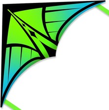 Large Delta Kite for Kids  Adults - Easy to Fly Outdoor Kites for Kids Ages 8-1