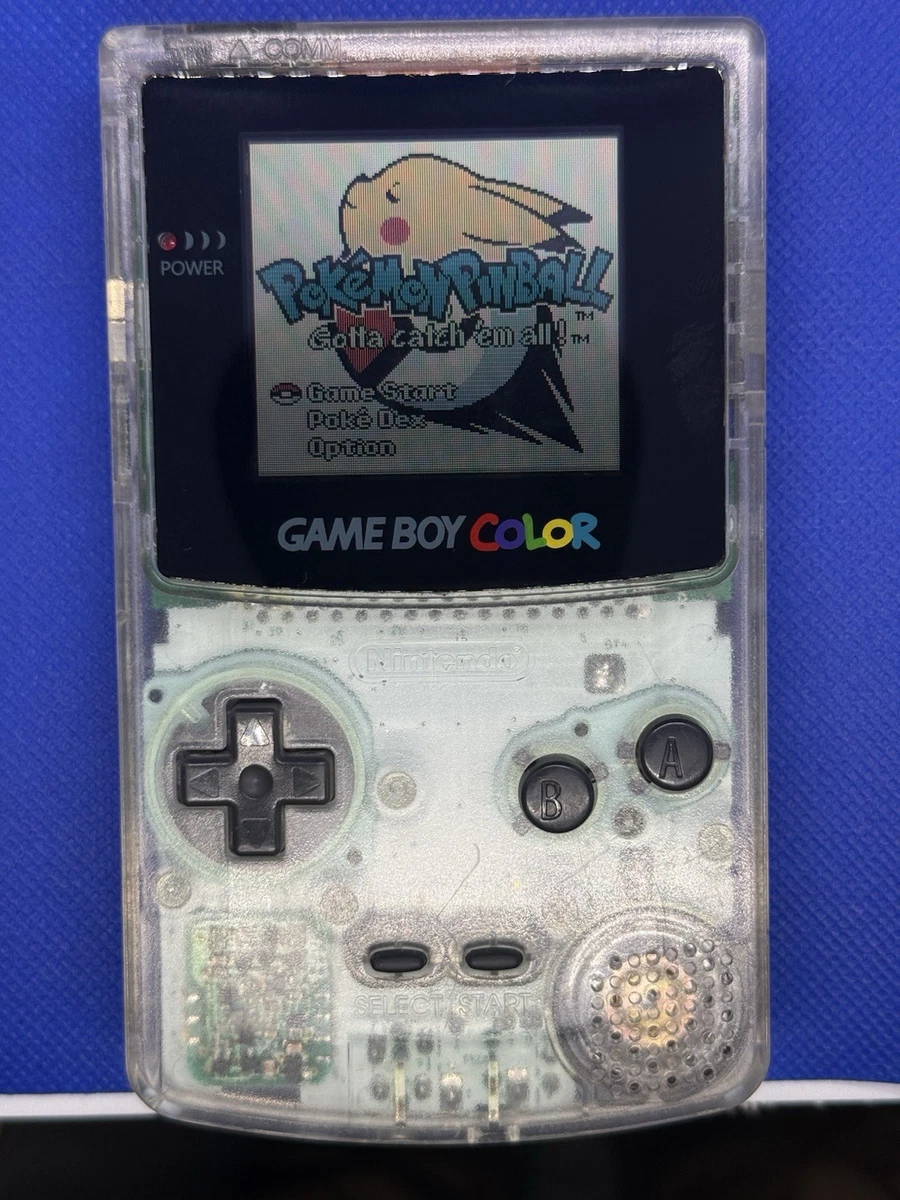 Console Nintendo gameboy color transparente et jeu - Consoles