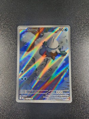 Snover 140/132 Mega Evolution Illustration Rare Pokémon TCG NM/M