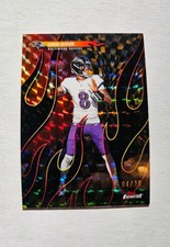2025 Lamar Jackson /10 Torchers Geometric Black Topps Finest Ravens SSP 🔥Rare🔥