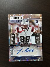Jaheim Bell 2024 Contenders Rookie Ticket Autograph Cracked Ice /25 #154 RC Auto
