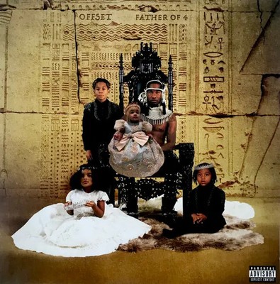 Offset Father Of 4 STILL SEALED NEW OVP Quality Control Music 2xVinyl LP