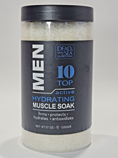 Dead Sea Collection 37 Oz Men Aloe Natural Muscle Soak