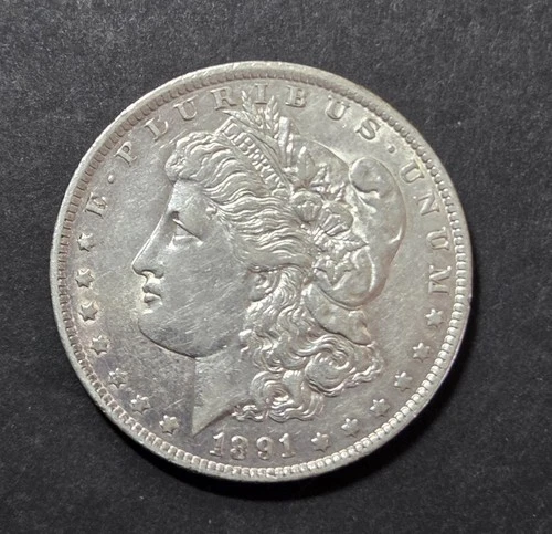 1891-O Morgan Dollar, AU