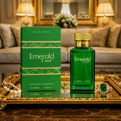 Eau de Parfum Emerald Oud Unisex Hergestellt in England 100 ml