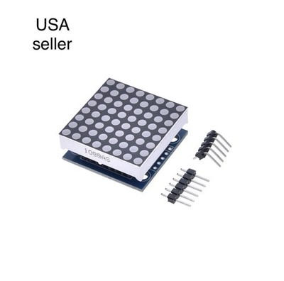 MAX7219 RED dot matrix 8x8 8*8 led display module for Arduino DIY Raspberry pi