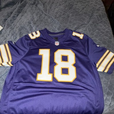 Nike NFL Minnesota Vikings Jefferson #18 Jersey XL Purple | eBay