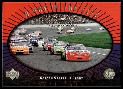 1999 Upper Deck Road To The Cup A Day In The Life Jeff Gordon #JG8