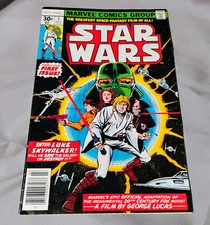 Vintage Star Wars (First Issue) 1977: Marvel Comics Group Comic Book
