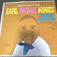 Tiara - Spotlight On Earl "Fatha" Hines & Buck Clayton TST 524 Stereo Jazz LP