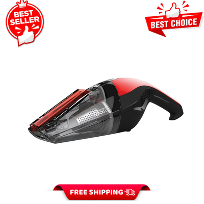 #ad Dirt Devil 8V Quick Flip Cordless Handheld Vacuum Cleaner Multi Surface Red $50.99