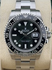 2018 Rolex GMT-Master II 116710LN Black Ceramic Complete Set MINT Condition B&P