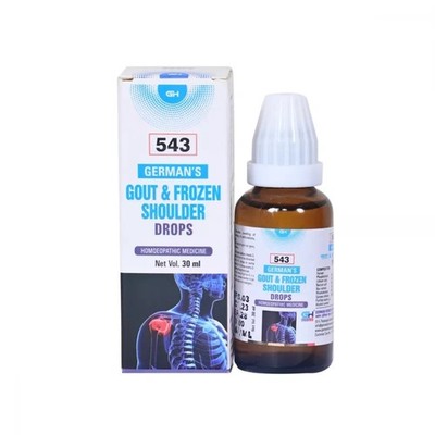 German Homeo Care & Cure Gout & F Drops 543 (30ml)