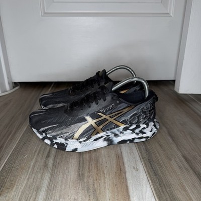 Asics Noosa Tri 13 Running Shoes Sneakers Black/Pure Gold Womens Sz 8