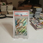 2025 Pokemon Meowth Illustration Rare 106/094 Phantasmal Flames PSA 9