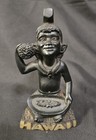 Vintage Cocojoes Lava Figure w/Bowl & a Shell to its Ear Hawaiian Souvenir — photo 1