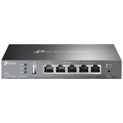 TP-LINK Omada Gigabit VPN Router ER605 LAN-Router  1 GBit/s