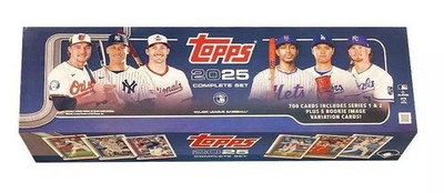2025 Topps Baseball Complete Factory Set +5 Rookie Variations