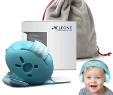Releone BLAU Gehörschutz Kinder Noise Cancelling Kopfhörer Feuerwerk/Musik