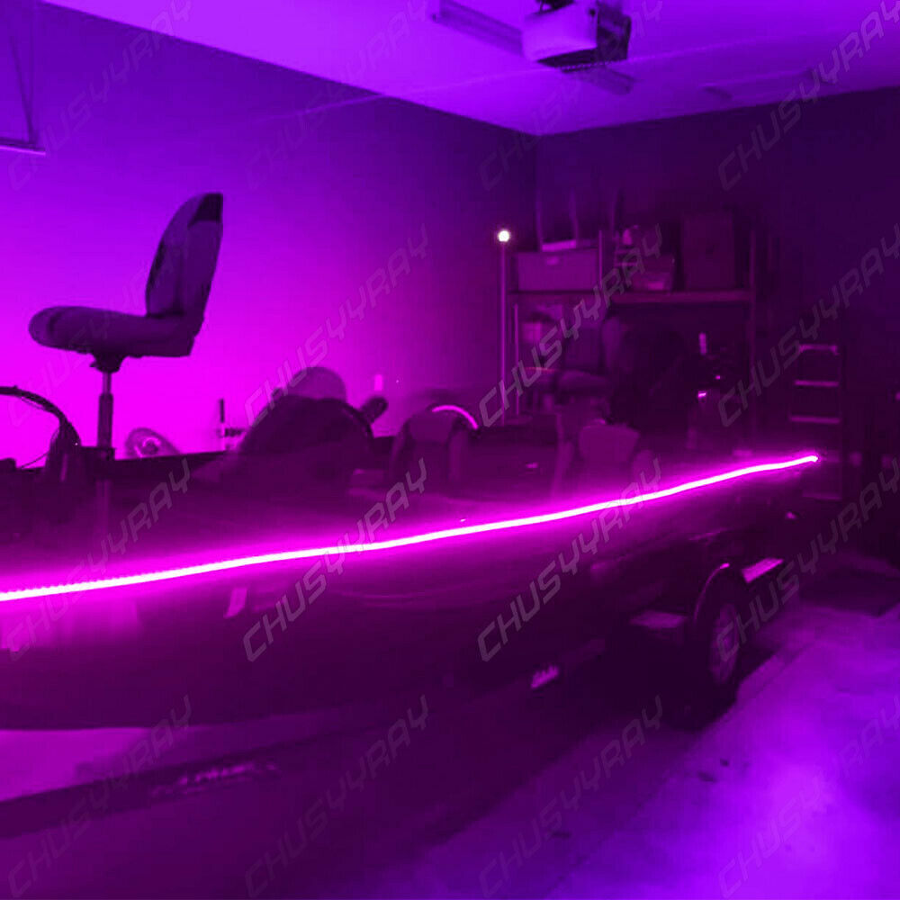 LED Black Light Night Fishing LED Strip UV Ultraviolet Boat Bass