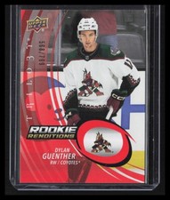 DYLAN GUENTHER 2022-23 UD Trilogy Hockey Rookie Renditions 568/799 - Coyotes