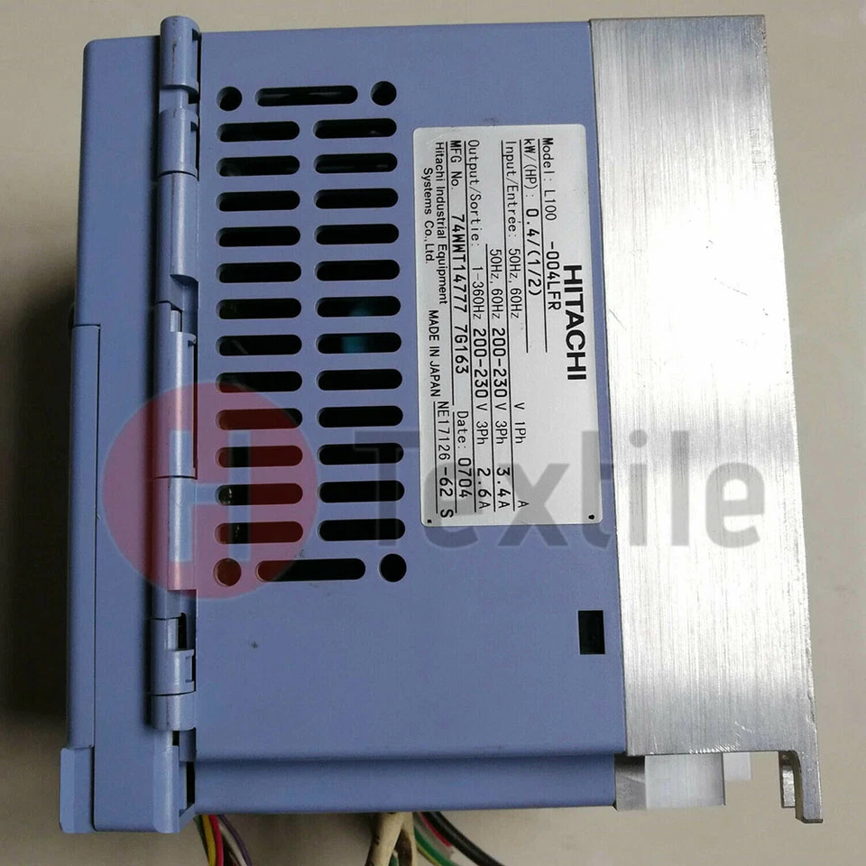 1PCS USED Hitachi inverter L100-004LFR L100-004LFR - Image 2 of 2