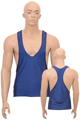 Herren Stringer-Top Tanktop hauteng elastisch stretch shiny Sporttop Fitness - Bild 1 von 4