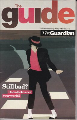 MICHAEL JACKSON rare UK magazine from 2001 Eugene Levy 