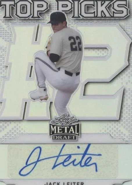 2021 Leaf Metal Draft - Jack Leiter #TP-JL1 for sale | eBay