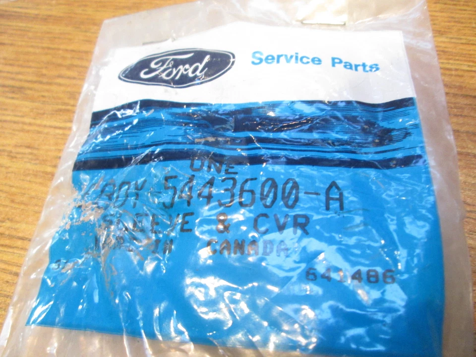 NOS 1988 1989 LINCOLN CONTINENTAL TAMPA DE CILINDRO DE TRAVA DE PORTA-MALAS E MANGA - Imagem 3 de 3