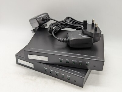 Lindy DVI-D Dual Link Extender 4-Core LC 50/125 max 500m 38065