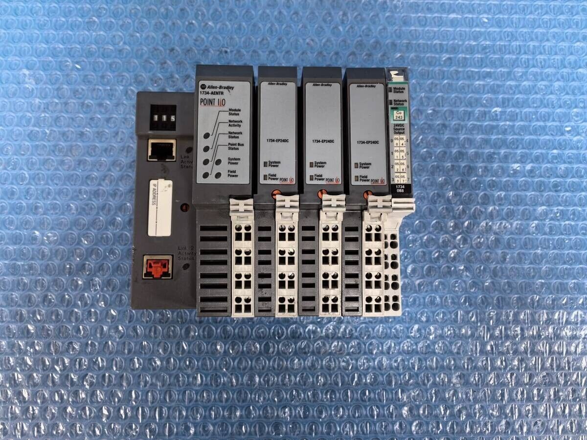 AB Allen-Bradley 1734-AENTR 1734-EP24DC 1734-OB8 I/O Dual AB Allen-Bradley 1734-AENTR 1734-EP24DC 1734-OB8 I/O Dual