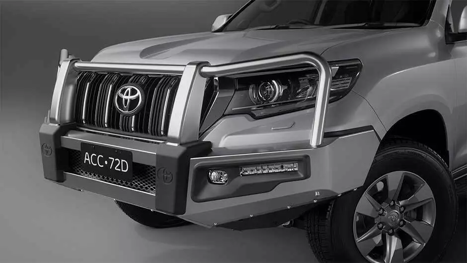 Toyota prado alloy bullbar deals