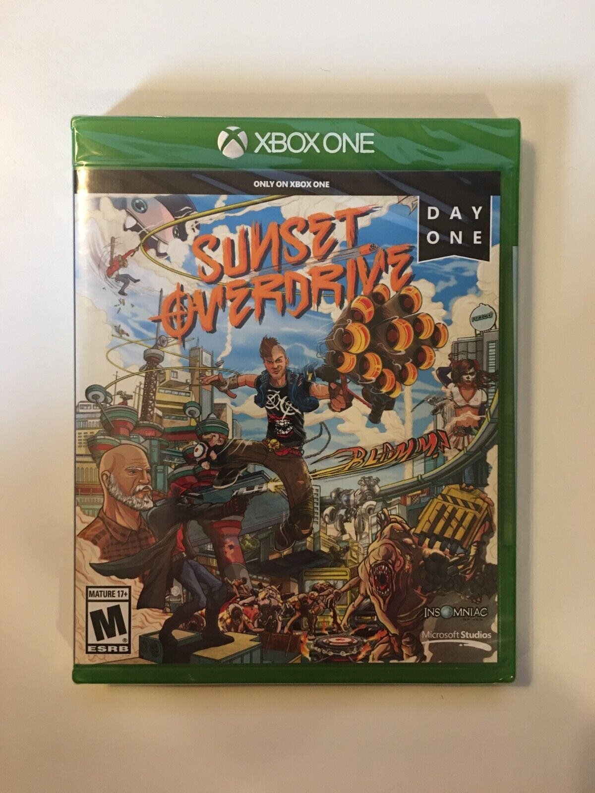 Sunset Overdrive Xbox One Multiplayer Frame-Rate Test 