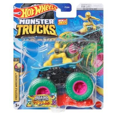 Hot Wheels - Monster Trucks Freestyle Wreckers 7/11 Board to