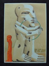 Horst Antes *1936 - Cefalopodi - Personaggio maculato