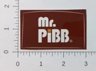 Vintage Soda Pop Vending Machine Coca-Cola Co Mr Pibb Sticker Decal