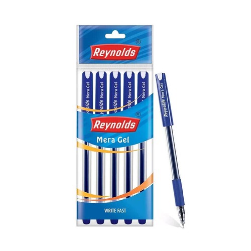 Reynolds Mera Gel Pen For Good Hand Writing School And College & Students b163