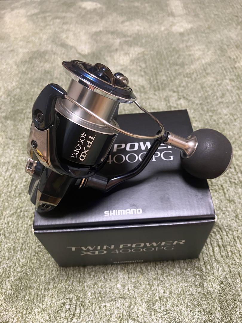 Shimano 21 TWIN POWER XD 4000PG Spinning Fishing Reel | eBay