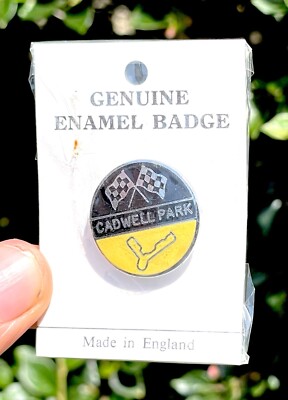 Cadwell Park Original Vintage Enamel Pin Badge
