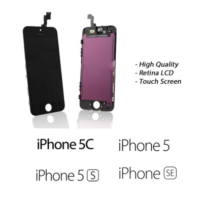 NEU iPhone 5 5C 5S SE (2016) Retina LCD Digitister Touchscreen Baugruppe