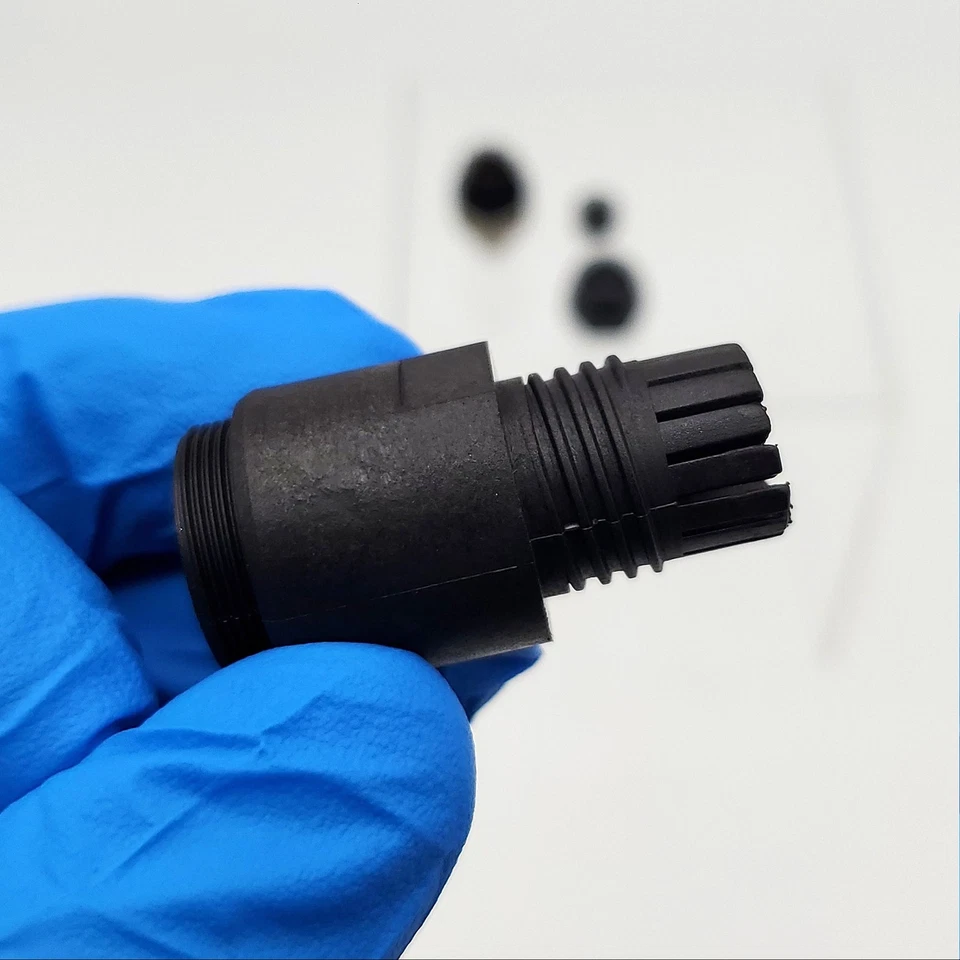 Conector microcambio Woodhead 1200710039 M12 4 pines macho recto 8A4006-32 Foto 4 de 4