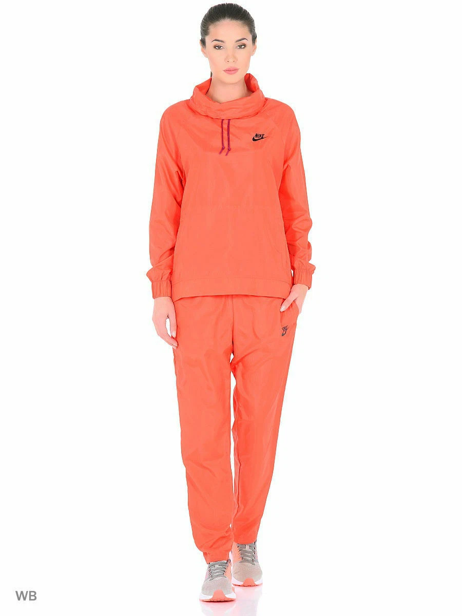 Womens nike cheap orange tracksuit