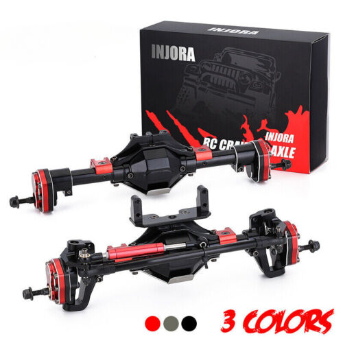 INJORA Front/ Rear Portal Axle & Protector for 1:10 RC Axial SCX10 & SCX10 90046 - 第 1/15 張圖片