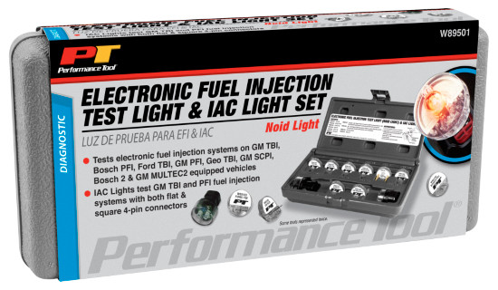 Performance Tool W89501 10-Piece Noid and IAC Light Set Tool Kit