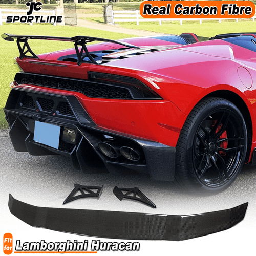 For Lamborghini Huracan 2014-18 Real Carbon Fiber Rear Trunk Spoiler Racing Wing For Lamborghini Huracan 2014-18 Real Carbon Fiber Rear Trunk Spoiler Racing Wing