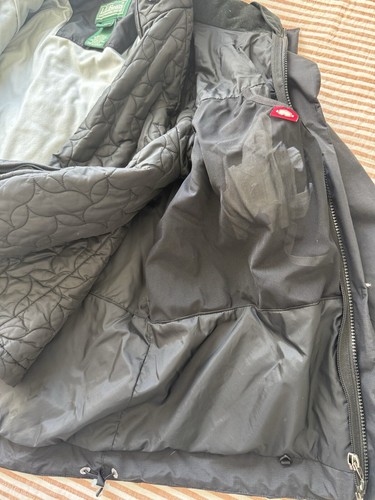 L.L Bean Vintage Women’s 2 in 1 Jacket Sz: L Thinsulate Hooded Winter Coat Ski - Picture 3 of 24